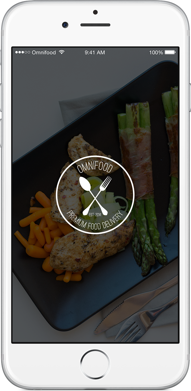 Onifood app on iPhone